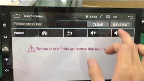 Belsee PX5 touch screen radio side buttons set