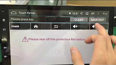 Belsee PX5 touch screen radio side buttons set