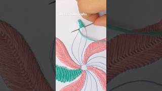 Viral embroidery design #embroidery #stitch #trending #handmade #shortvideo