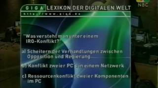 GIGA Werbung 1999