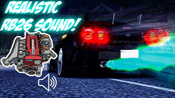 NFS Carbon - Crazy Pursuit With Real RB26 Nissan Skyline Sound!