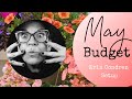 May Budget Setup • Erin Condren • Sinking Funds • Weekly Check-in • Debt-free Journey