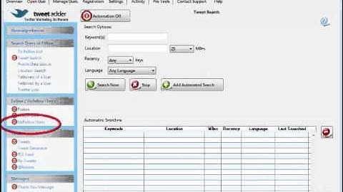 How to Unfollow Non Followers on Twitter Using TweetAdder