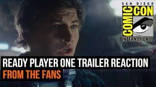 Ready Player One trailer reaction - From the fans at Comic Con