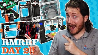 RMRRF Day 2! Prusa XL and Many, Many Vorons! #rmrrf #3dprinting