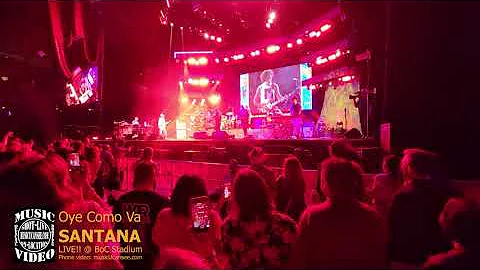 Santana - Oye Como Va - LIVE!! @ BoC Stadium - musicUcansee.com