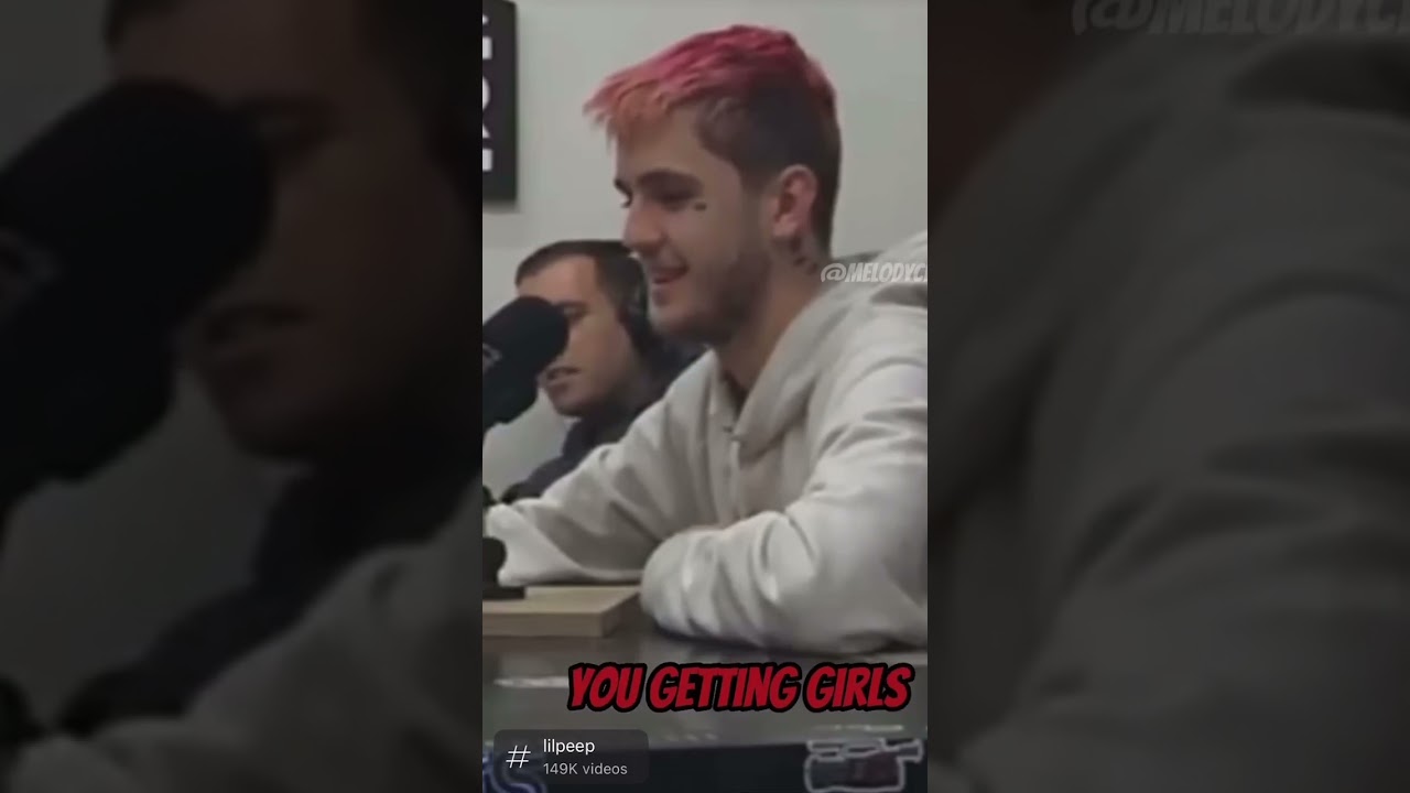 Lil peep says he dosent get any girls 😶 