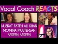 Vocal Coach and UA Director react to Rahat Fateh Ali Khan & Momina Mustehsan - Afreen Afreen