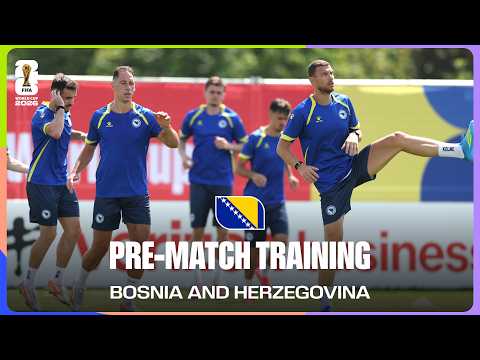 Bosnia and Herzegovina Train Before Switzerland | FIFA World Cup 2026™