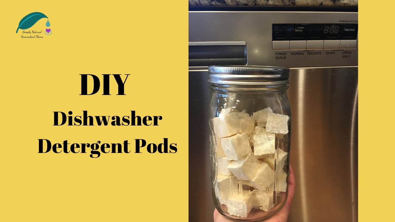 DIY Dishwasher Tablets, Natural Home