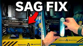 Installing the TGDGAMER ARGB GPU Support Bracket in My Fallout PC