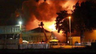 Grote Brand Bij Bedrijf In Eindhoven