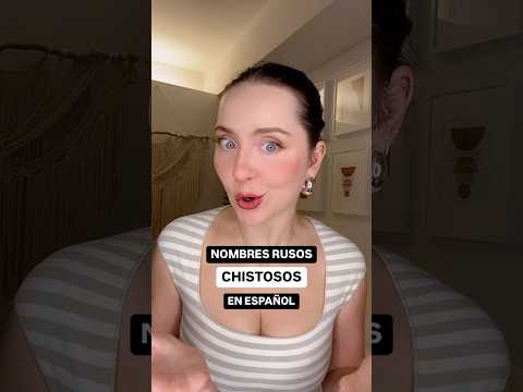 Nombres RUSOS que suenan CHISTOSO en ESPAÑOL 🤭🙈