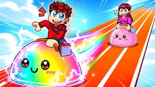 De NOOB à PRO en COURSE de SQUISHY sur Roblox !