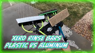 XERO RINSE BARS...PLASTIC VS ALUMINUM! by SteveO The Window Cleaner 1,893 views 5 months ago 4 minutes, 12 seconds