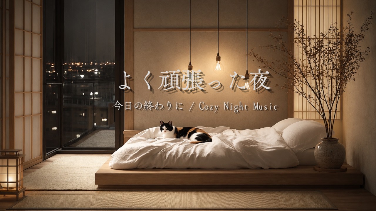 夜の癒しBGM】今日はもう、十分やったよ。🌙｜Calm Night BGM🎸 - YouTube