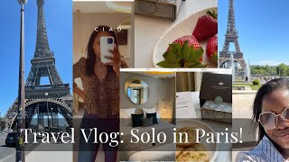 TRAVEL VLOG! PARIS TRIP + EIFFEL TOWER +MUSEEE D'ORSAY + ARC D TRIOMPHE