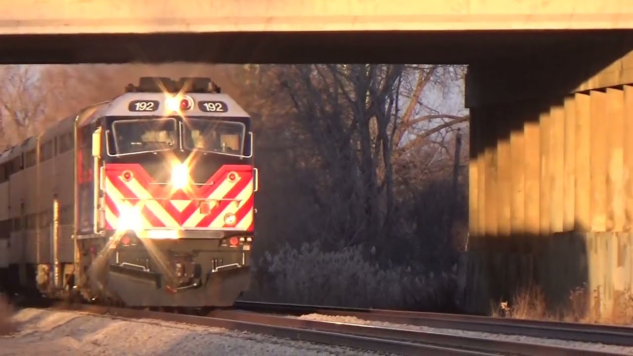 Metra Evening Rush at Worth & Chicago Ridge
