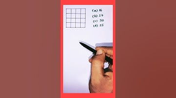 Counting squares | Counting figures #shorts #maths #countingfigures #reasoning #mathtricks
