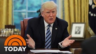 President Trump Blames Democrats For Government Shutdown | TODAY