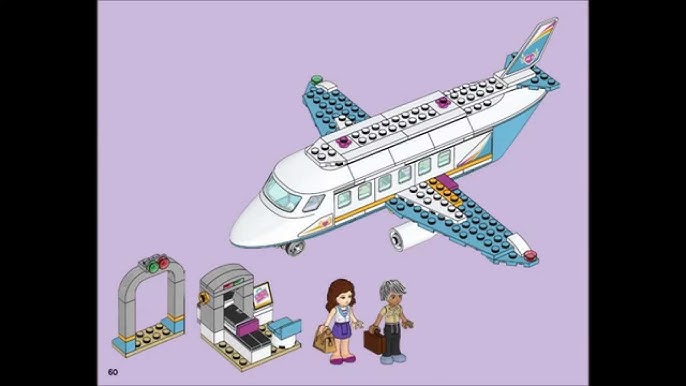 telt fysiker molester Lego Friends 41429 - Heartlake City Airplane - Building Instructions -  YouTube