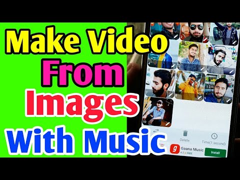 How to Make Video From Images with music  Video with Images with Extra Effect and Music