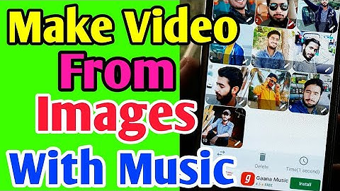 How to Make Video From Images with music || Video with Images with Extra Effect and Music