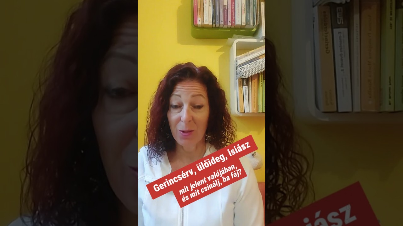 Gerincsérv, ülőideg, isiász – mit jelent valójában, és mit ne csinálj, ha fáj?