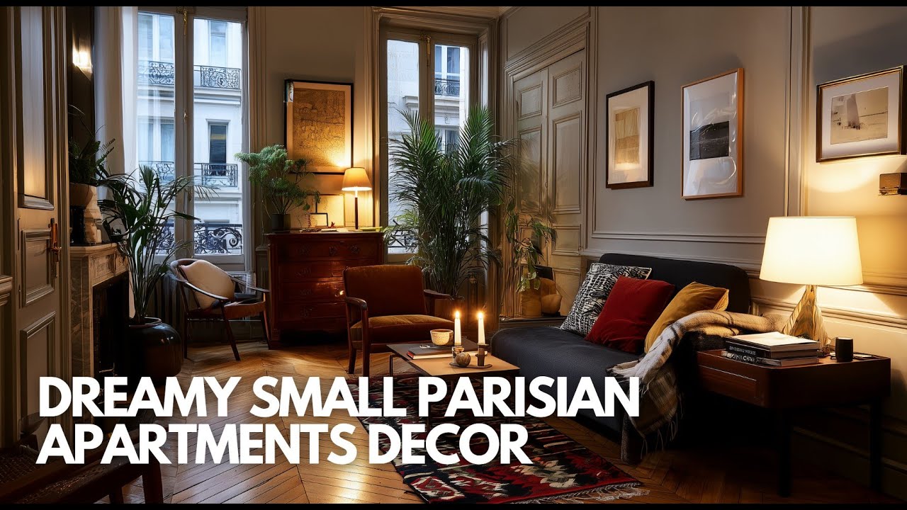 Dreamy Small Parisian Apartments That Redefine Small Space French Living
