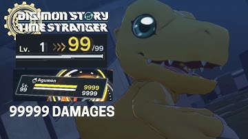 Level 99 FAST with EASY EXP Farm in Digimon Story Time Stranger