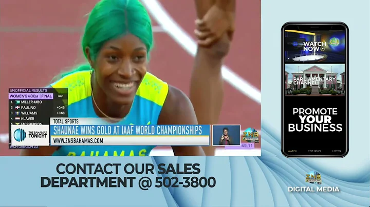 Shaunae Miller-Uibo Wins Gold At The IAAF Champion...