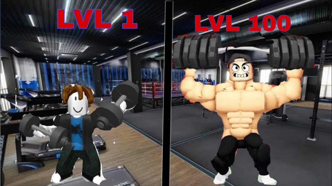 my first day in body building simulator roblox simulator YouTube