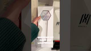 Unboxing my first EXO lightstick for Kai’s solo concert!💞 #kpop #exo #kai #exol #unboxing