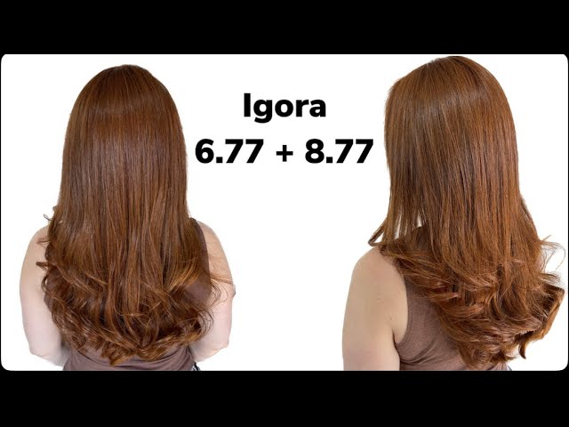 Ficando Ruiva em Casa- Igora Royal 6.77 