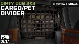 Jeep Wrangler Dirty Dog 4x4 Cargo/Pet Divider (2007-2016 JK) Review & Install screenshot 5