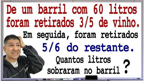 QUESTÃO DE CONCURSO COM FRAÇÕES - Prof Robson Liers - Mathematicamente