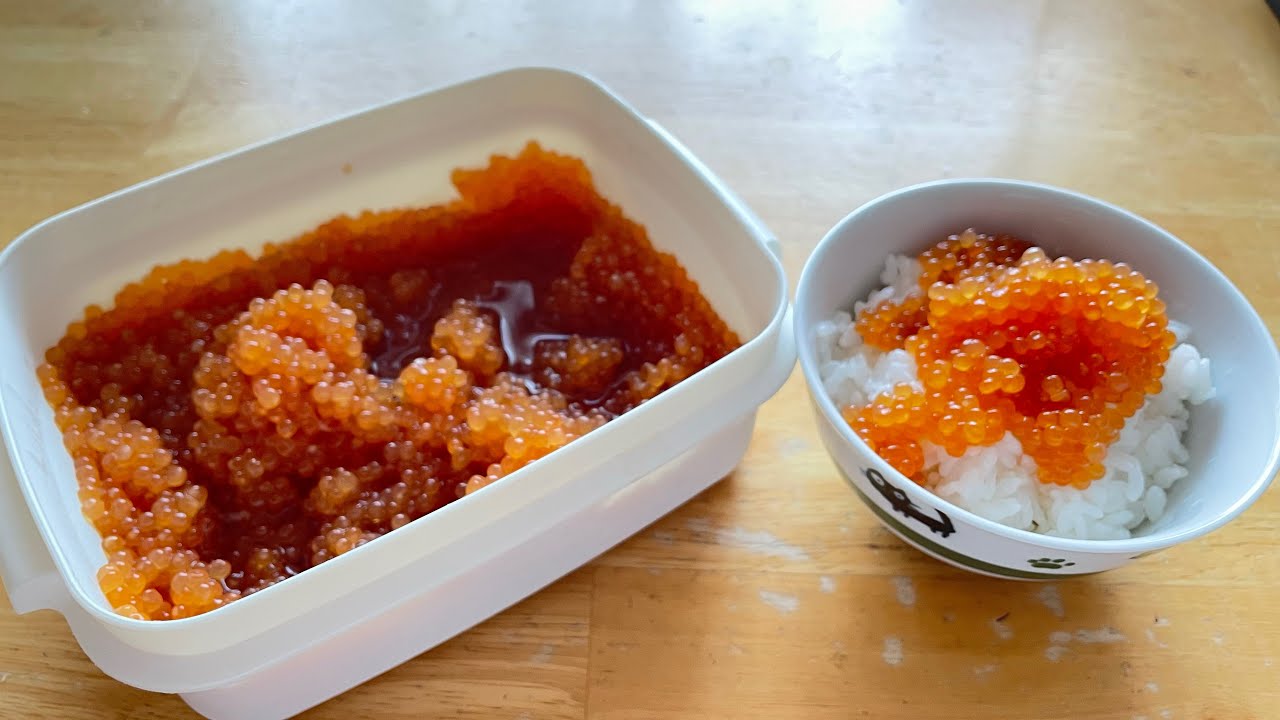 カジカの子醬油漬け作ろ