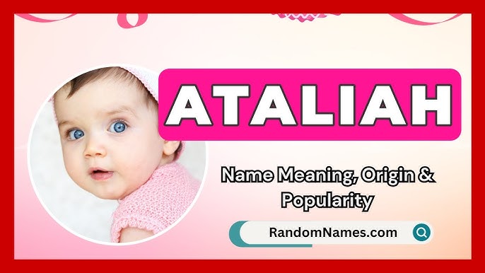 Athaliah - Name Meaning Origin And Popularity  