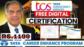 Tata Career Enhancement Program 9-Weeks Free Course 2026 Tata 9 Courses With Free Certificate
