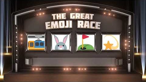 DJ Games for Virtual Events: The Great Emoji Race