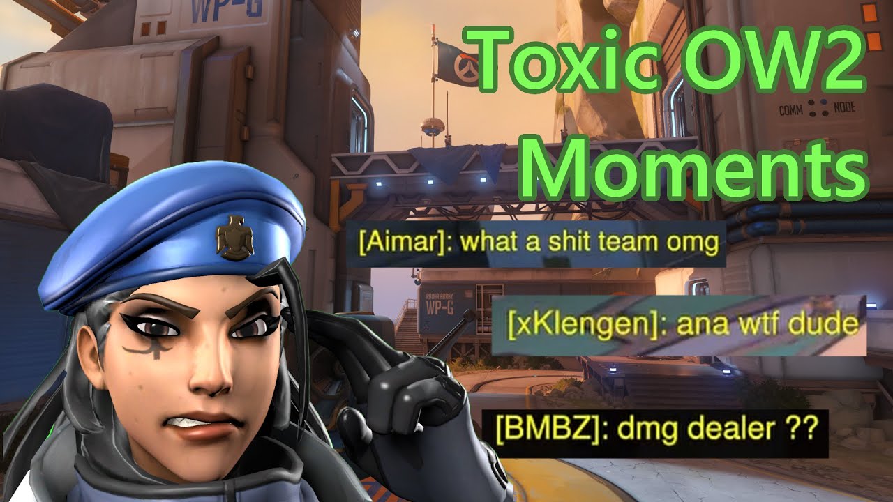 Whining in Overwatch :( - Toxic Overwatch 2 Moments