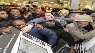 Black Friday Crazy Shoppers Compilation 2019