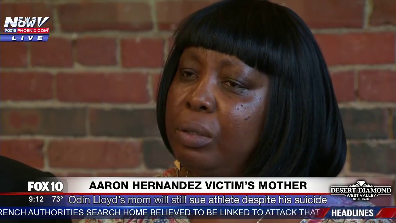 EMOTIONAL: Mom of Odin Lloyd, Murder Victim of Aaron Hernand