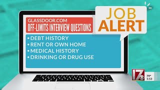 What job interview questions are off-limits?