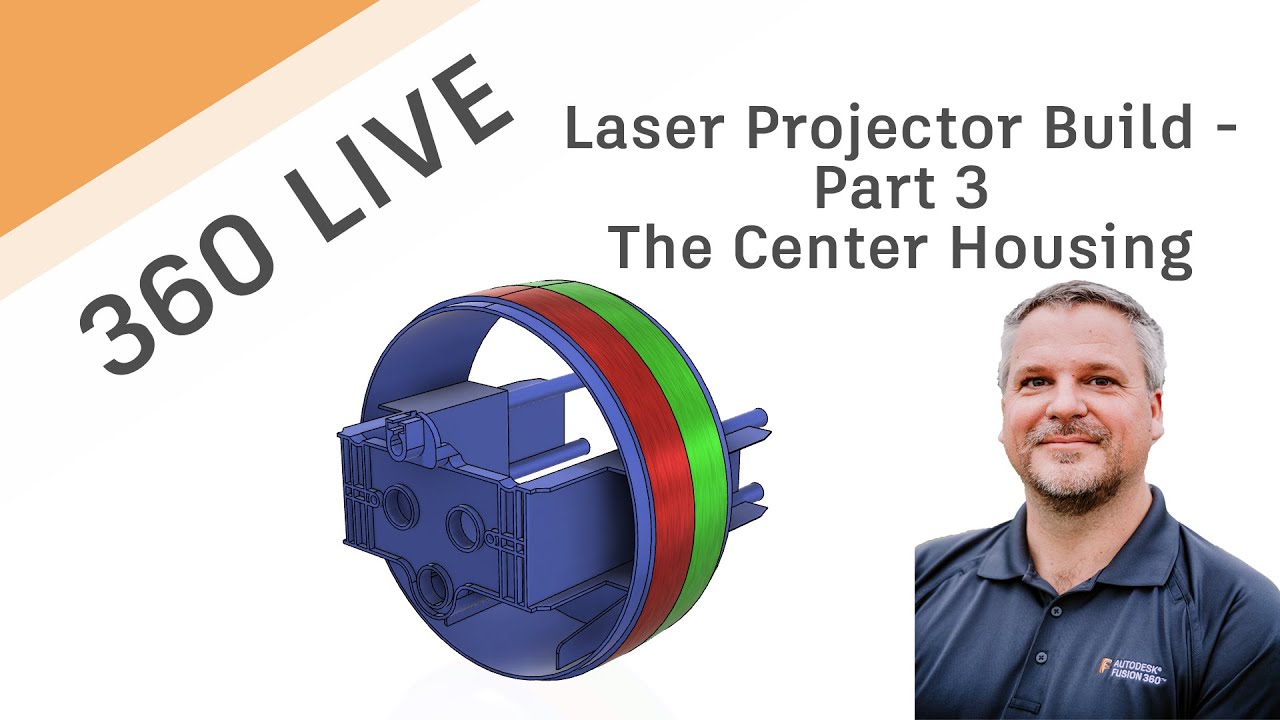Episode 53, Laser Projector Build - Part 3 The Center Housing - YouTube