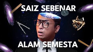 Saiz SEBENAR Alam Semesta?