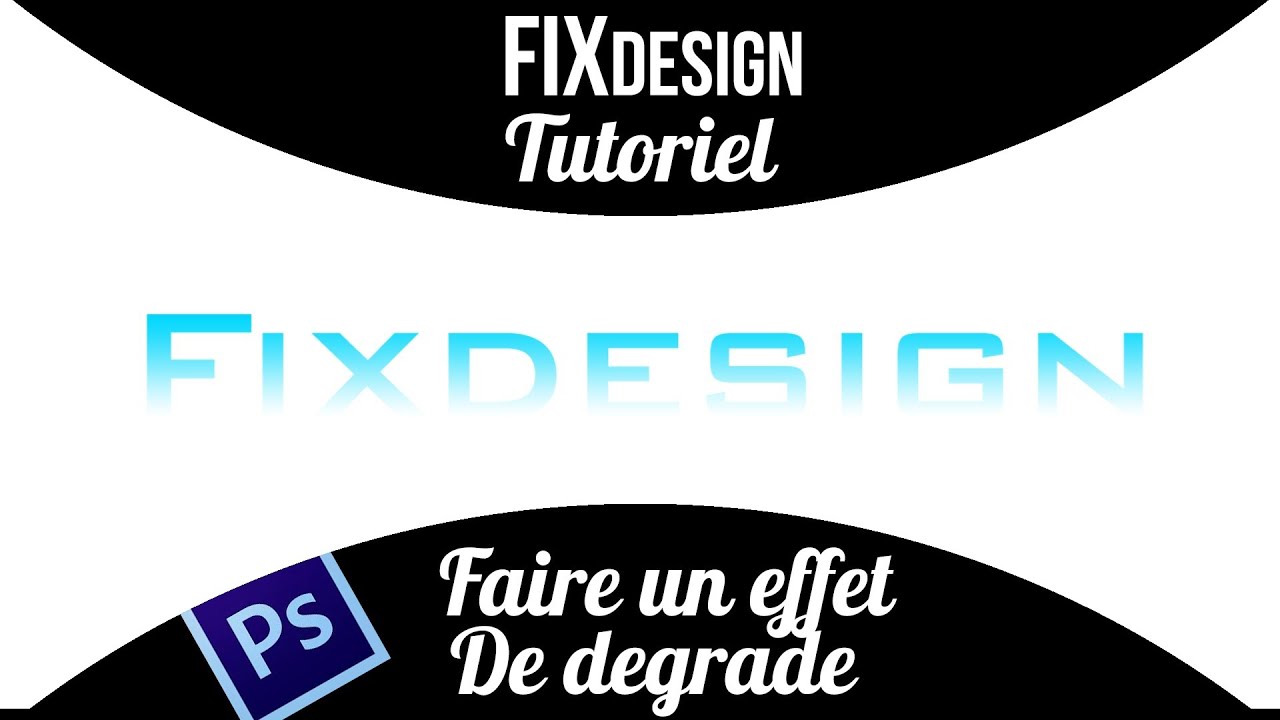[Tuto] Comment faire un effet de dégrade sur un texte avec Photoshop