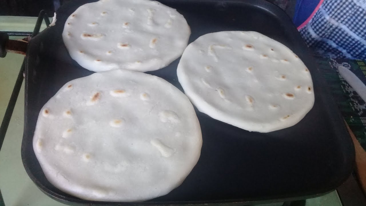 Como hacer Tortillas de Harina de Arroz Parte1 El salvador 4x4 YouTube