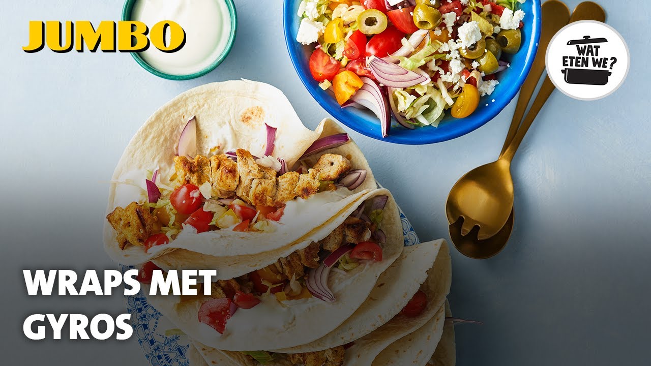 Wat eten we? Wraps met gyros