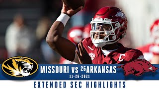 Missouri vs #21 Arkansas: Extended Highlights | CBS Sports HQ